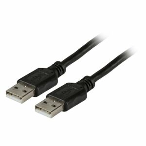 Kabel USB EFB USB-A - USB-A 3 m Czarny (K5253SW.3) 145405196 - Kabel USB