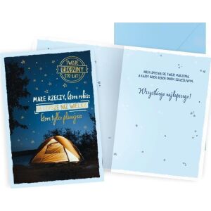 KARTE POSTALE CARTE DE FELICITARE POUR ANNIVERSAIRE PR-524 145405268 - Decoratii si echipamente pentru petreceri