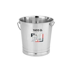 WIADRO ZE STALI NIERDZEWNEJ 16L 145405311 - Wiadro i miska do użytku domowego