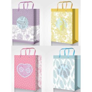 Pachet decorativ proaspăt cu fereastră verticală M1 20263-20266 145405461 - Ambalaje cadouri