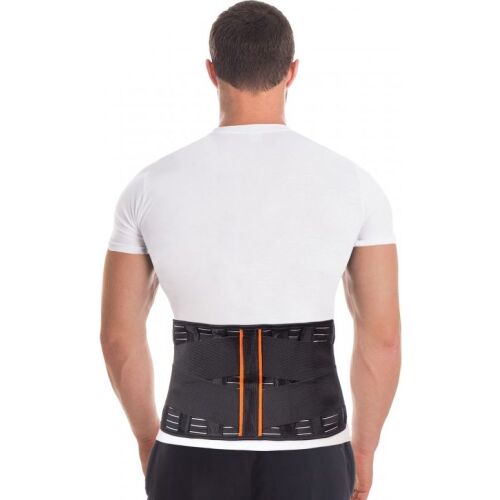 TOROS-GROUP Deréktámasz öv 212 fekete méret 4