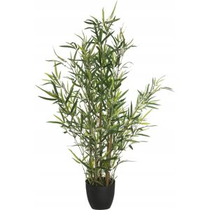Atmosphera Mesterséges növény BAMBOO, fekete cserép, 90 cm