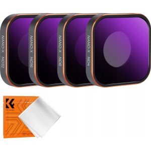 Szürke ND Szűrőkészlet 4in1 ND4 ND8 ND16 ND32 Gopro Hero 13 12 11 10 9-hez / Sku.2320