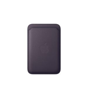 APPLE iPhone FineWoven MagSafe Tárca - Éjféli Lila