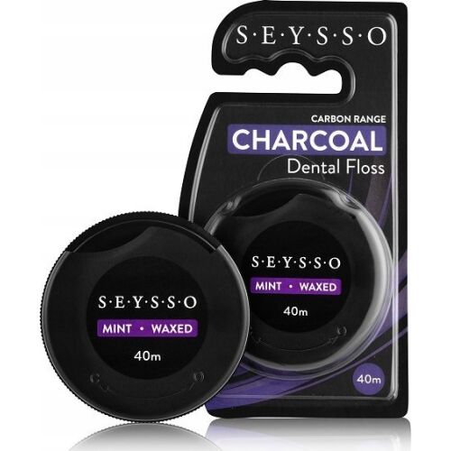 Seysso SEYSSO FASZÉN FOGKÖZTAVÍTÓ CHARCOAL MINT 40m 145406196