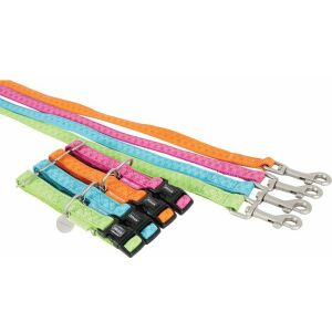 Zolux Mac Leather 10 mm/1.2 m Niebieska 145406253 - Trzymanie kotów