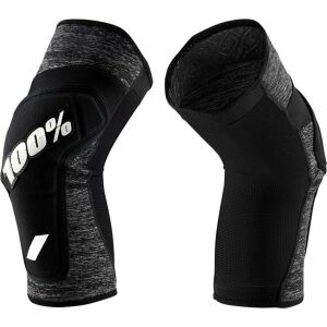 100% Térdvédő 100% RIDECAMP Knee Guard szürke heather black M méret (NEW)
