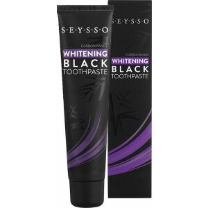 Seysso Carbon Black - fehérítő Fogkrém Aktiv Szénnel 75 ml