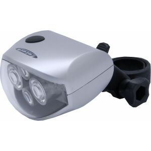 Futura Lampka przednia 4FOUR + baterie srebrna (FUT-OS-P-FOUR) 145406535 - Oświetlenie rowerowe