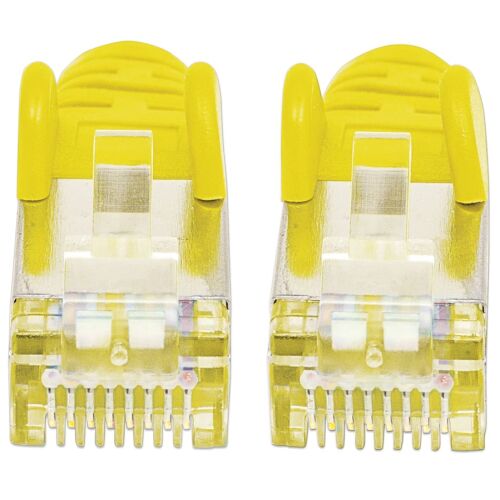 Intellinet Network Solutions RJ-45/RJ-45, kat.6A, CU, S/FTP, LSOH, 0.5m, żółty (350464)