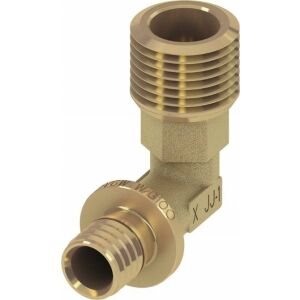 Cot cu filet exterior TECEflex, alama standard, 20 x FE 1/2&quot; 145406646 - Racord de apă, gaz și încălzire