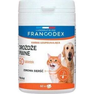 Francodex FRANCODEX PL Sörélesztő kutyáknak és macskáknak 60 tabletta