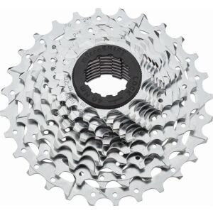 Microshift Kasett MICROSHIFT R10 10-sebességes, Acél, Shimano kompatibilis, 11-12-13-14-15-17-19-21-24-28, króm (ÚJ) 145406887 - Kerékpár racsni