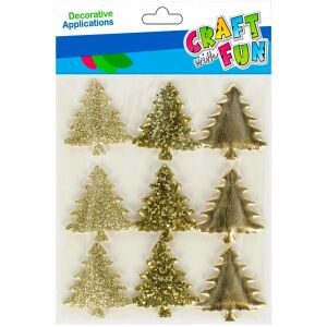 NAKLEJ BN CHOINKA ZLO 9SZT CF 12/288 145406943 - Dekoracja sezonowa