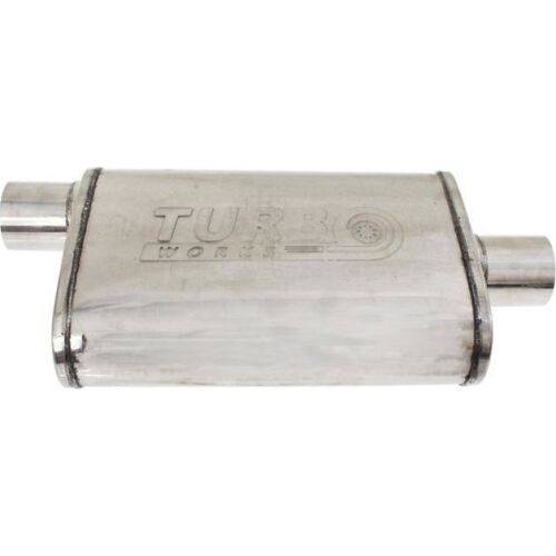 TurboWorks_D Középkamrás kipufogódob 51 mm TurboWorks 304SS