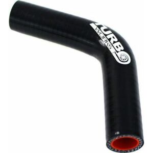 TurboWorks Könyök 67. TurboWorks Pro Fekete 25mm