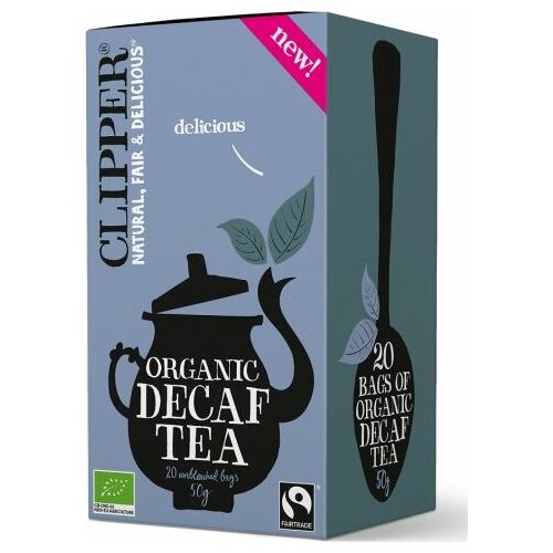 Clipper Bio Koffeinmentes Fekete Tea, Fair Trade, 20 filter - Fekete tea