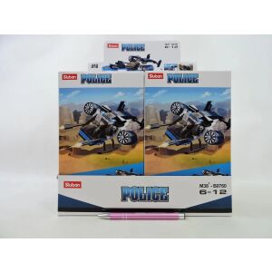 AST. SLUBAN BLOCKS, recul poliției., 4 wz., hartă. 145407269 - Jocuri de constructie - Lego