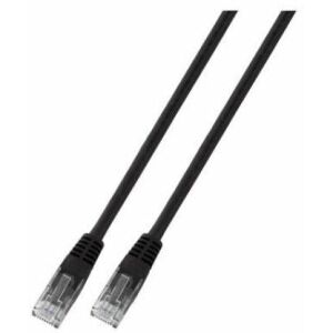 Kabel krosowy EFB RJ45 U/UTP, Cat.6, PCW, CCA, 7,5 m, czarny 145407383 - Artykuły techniczne i elektronika
