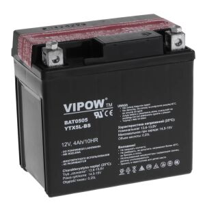 Vipow Motor akkumulátor, 12 V, 4 Ah