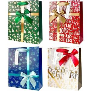 KUKARTKA Torba QPM Boże Narodzenie Kokarda MIX 145407794 - Ambalaje cadouri