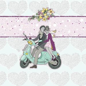 Creare clară Karnet Swarovski pătrat CL0228 Nuntă scuter 145408230 - Șervețele