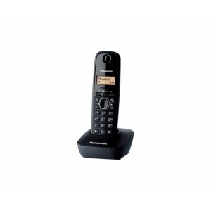 Panasonic | Vezeték nélküli | KX-TG1611FXH | Beépített kijelző | Hívószám-azonosító | Fekete | Telefonkönyv kapacitás 50 bejegyzés | Vezeték nélküli kapcsolat