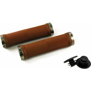 Clarks Kormányfogó CLARK'S CLO201 LOCK-ON barna, szürke alumínium bilincsek anodizált