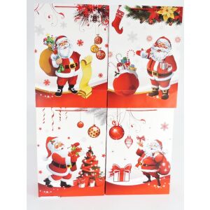 AST. TORBA x 12 BN prezent. Mikołaj XL 56x40x20 145408620 - Ambalaje cadouri