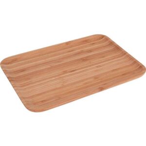 Kiváló háztartási cikkek fa lemez BAMBOO téglalap alakú tálca 33x23 cm