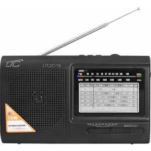 Radio portabil, LTC, USB, Cu baterie incorporata, Negru 145408791 - Radiouri