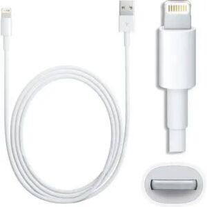 Kabel USB Foxconn USB-A - Lightning 1 m Biały (MD818ZM/A BULK) 145409150 - Kabel Lightning