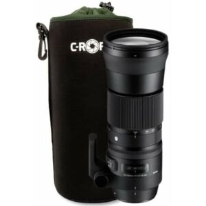 C-ROPE Objektivbeutel V2 Schwarz Variation: XXL 32x14cm kiskereskedelmi 145409314 - Fényképezőgép táska & tok
