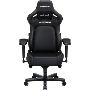 Fotel Anda Seat Kaiser 4 XL Skórzany Czarny