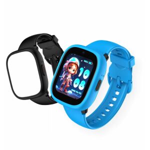 Okosóra GPS Wifi 4G SIM SOS gyermekeknek / Kidoboo / K3 Watchme Gen2 / Kblgk3g2bb / Kék / Fekete