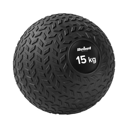 Kis gyógylabda rehabilitációs gyakorlatokhoz Slam Ball 23cm 15kg, REBEL ACTIVE 145409943