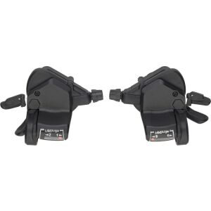 Microshift Manetki MICROSHIFT, Para, 9.rzędowe(2x9), Kompatybilne z Shimano, Thumb Tap, Optyczny Wskaźnik Przełożeń (NEW) 145409917 - Napęd rowerowy