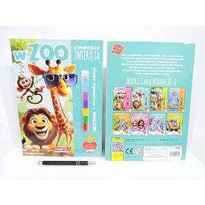 KÖNYV. KÍVÁNCSI ÁLLATOK az állatkertben krétával