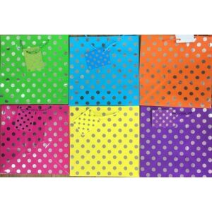 Panorama Torebka ozdobna złocona PL-5z grochy mix 145410340 - Ambalaje cadouri