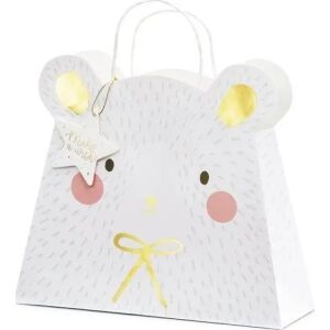 Geanta cadou Ursul polar, mix, 31,5x27x10cm 145410343 - Ambalaje cadouri