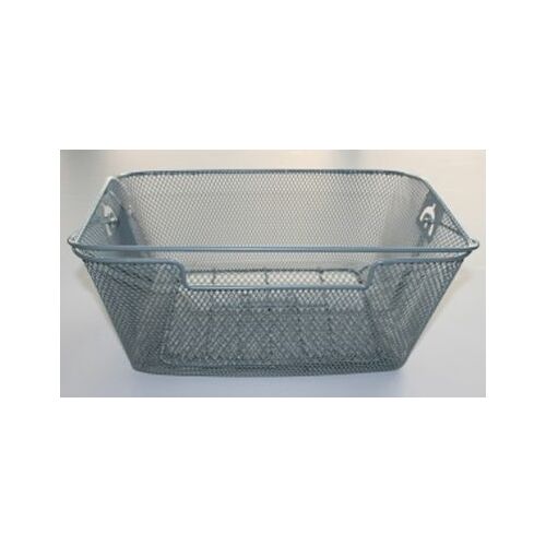 Basil Kosár hátsó csomagtartóra BASKET-4 Bottom hooks, acél ezüst (BAS-11118) 145410464