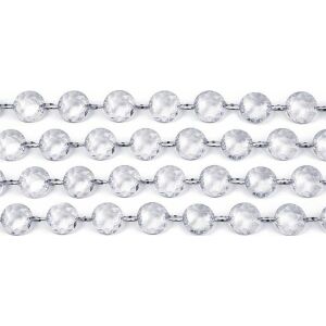 Ghirlandă de cristal, incolor, 1m 145410502 - Accesorii pentru petrecere