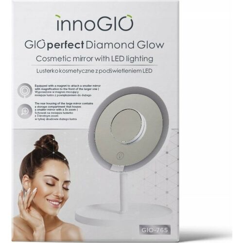 Hama INNOGIO GIOPERFECT DIAMOND GLOW kozmetikai tükör LED háttérvilágítással