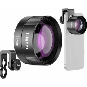 Ulanzi Prof. Obiektyw 75mm Makro Macro Do Telefonu Smartfona Telefon / Ulanzi Cl-003 / F009