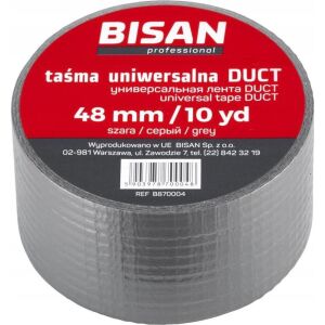 Bisan Bisan univerzális DUCT szalag 48mm/10yd, szürke B870004
