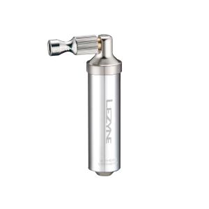 Lezyne Pompka ręczna Alloy Drive CO2 + 1x nabój gazowy 16g srebrna (LZN-1-C2-ALDR-V106) 145411881 - Pompe de mână