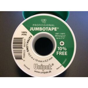 Unipak teflonszalag Jumbotape 11m X 19mm X 0,200mm (1000557) 145411971 - Tömítőszalag