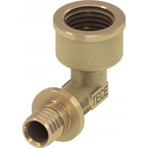 Cot cu filet interior TECEflex, alama standard, 20 x FI 1/2&quot; 145412036 - Racord de apă, gaz și încălzire