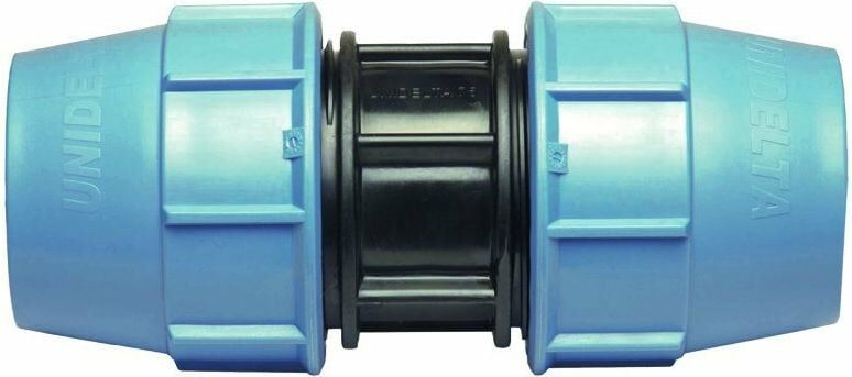 Unidelta PE parallele Durchgangsbefestigung 25 x 25 mm (601025)