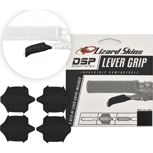 Lizard Skins LIZARDSKINS DSP Lever Grip - Jet Black 0.5 mm (2 készlet, egyenként 2 db) (NEW 2023) 145412233